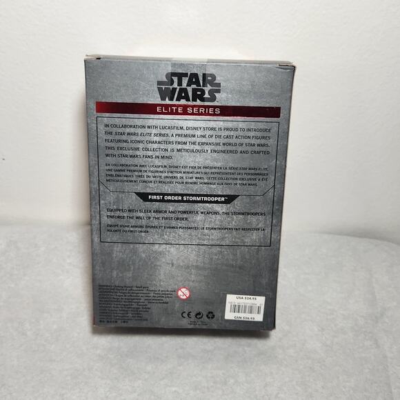 Disney Star Wars Elite Series First Order Stormtrooper Diecast Action Figure New - Picture 7 of 8